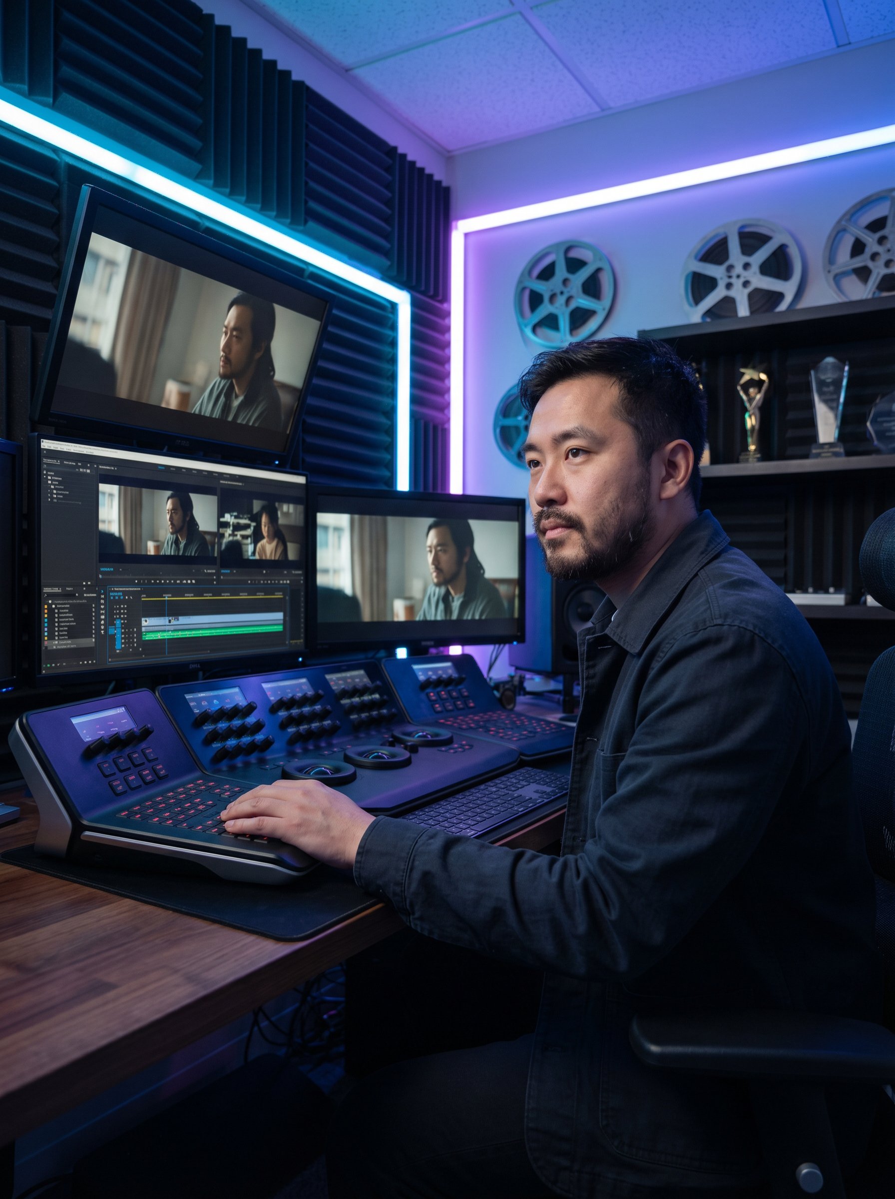 校花传媒剪辑师